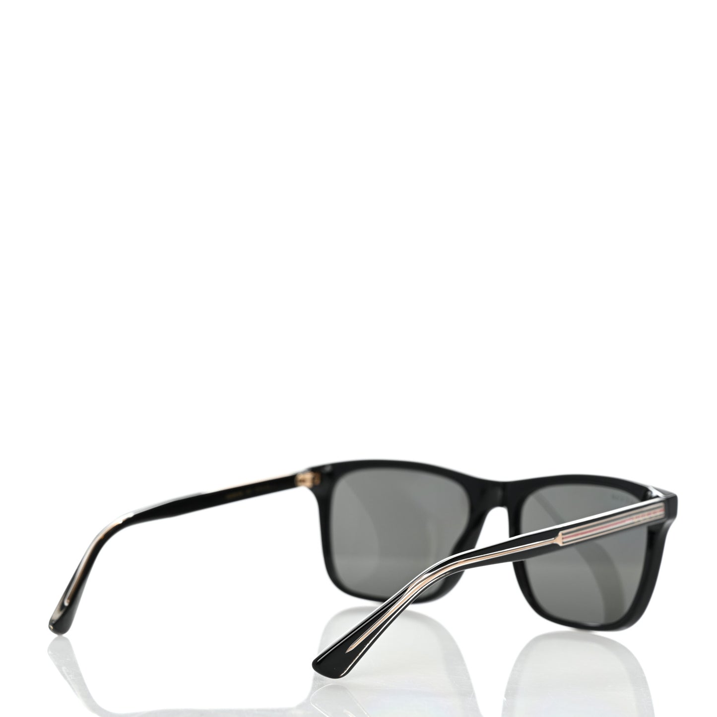 Acetate Frame Sunglasses GG0381S Black