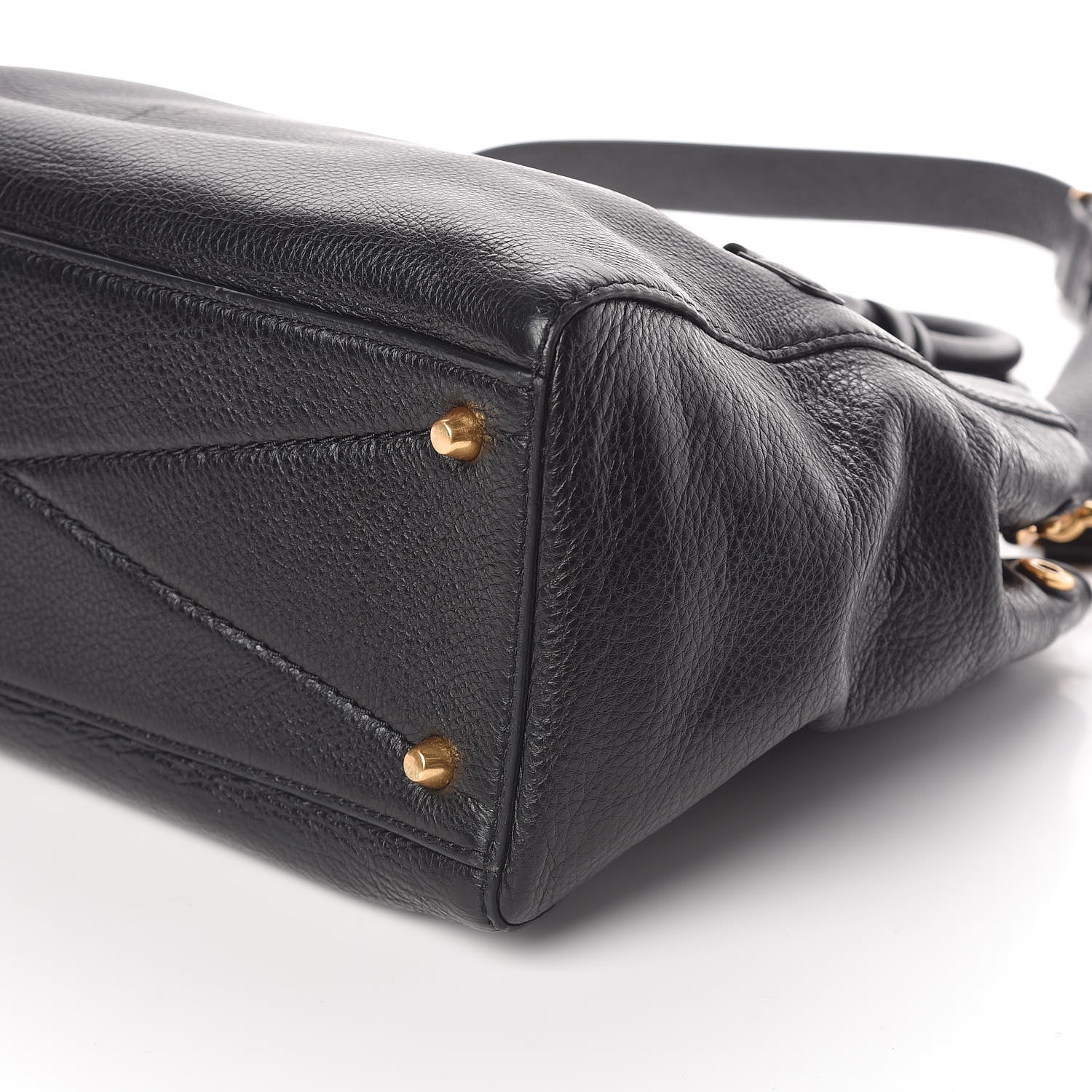 Marc Jacobs Textured Calfskin Medium Incognito Satchel Black 7 of 11