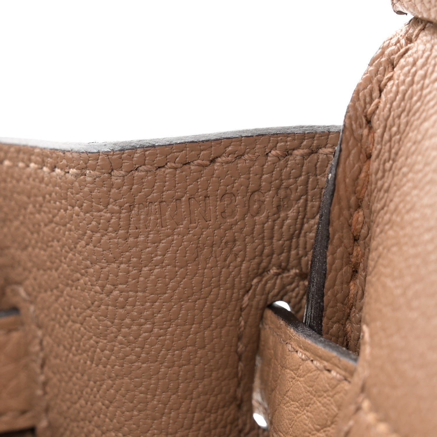 Hermes Togo Birkin 25 Chai 6 of 9