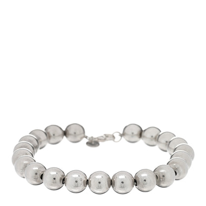 Tiffany Sterling Silver 8mm HardWear Ball Bracelet 1 of 3