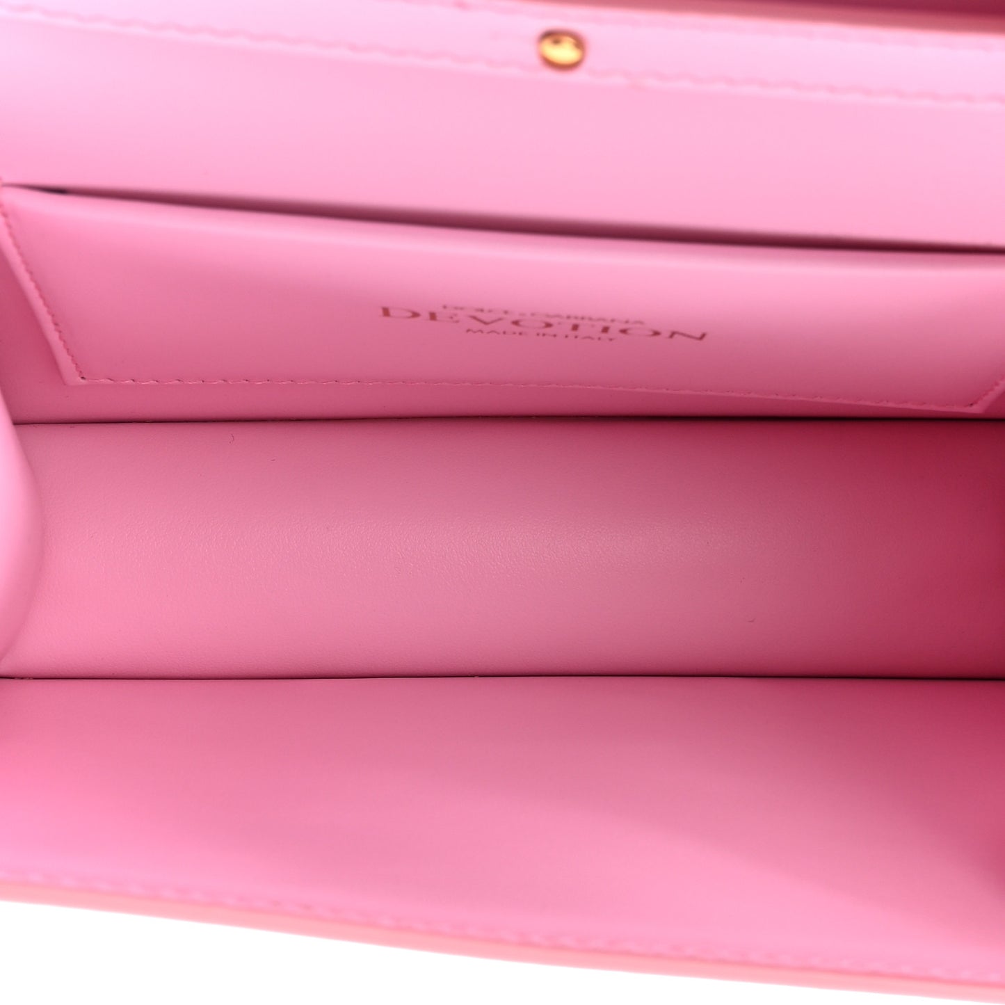 Smooth Calfskin Small Devotion Envelope Top Handle Bag Candy