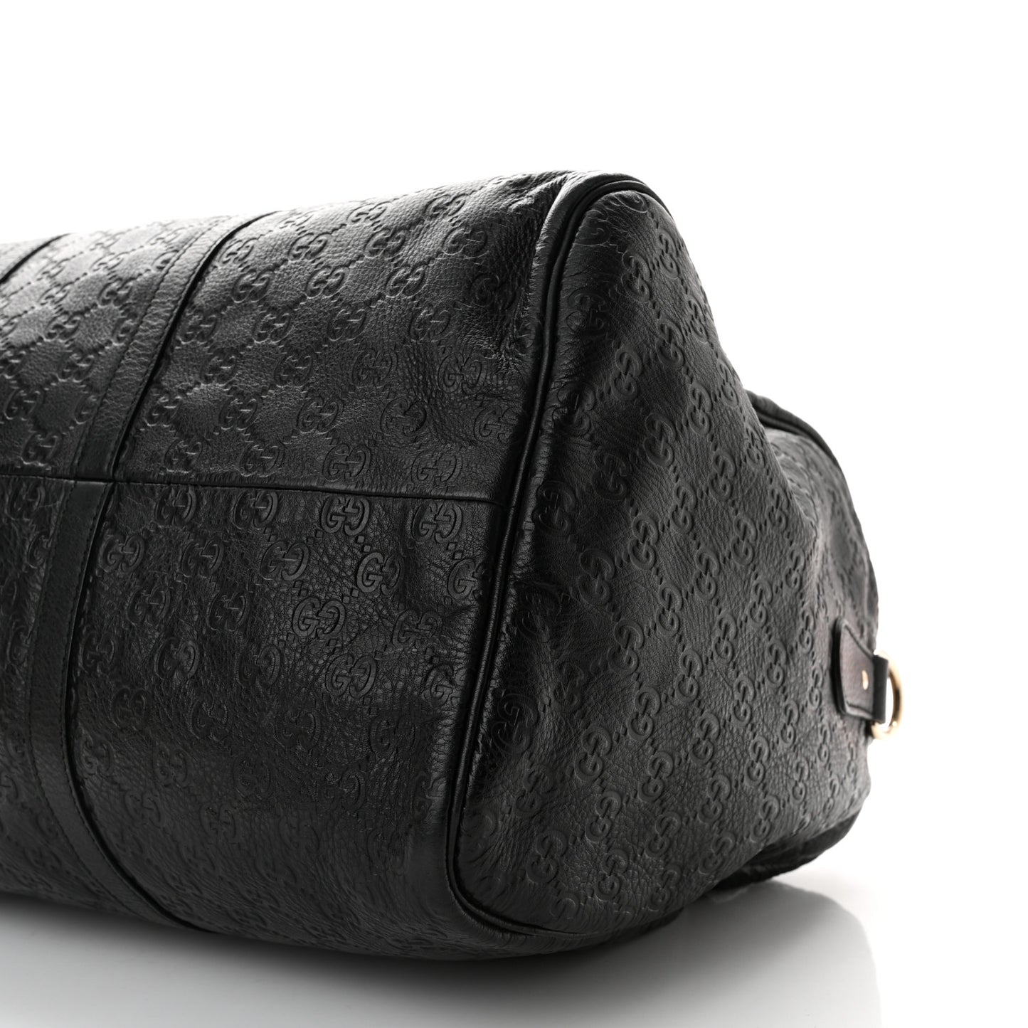 Guccissima Medium Carry On Duffle Black
