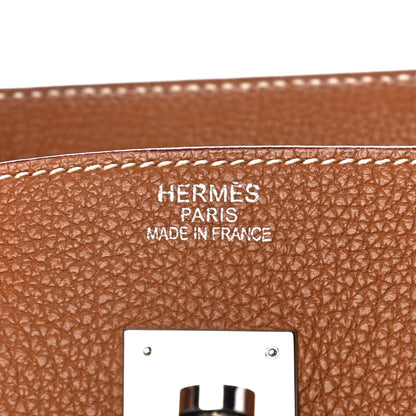Hermes Togo Birkin 35 Gold 6 of 8