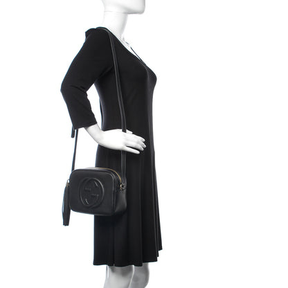 Gucci Pebbled Calfskin Small Soho Disco Bag Black 2 of 8