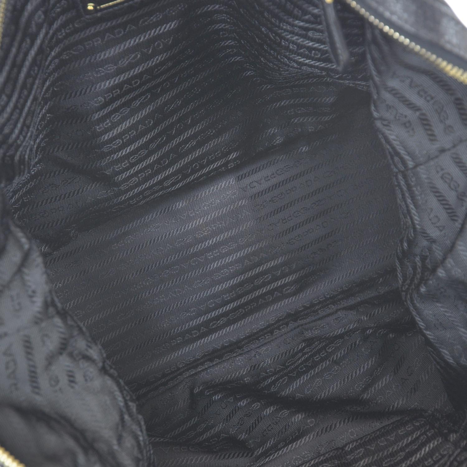 Prada Tessuto Nylon Tote Black 7 of 10