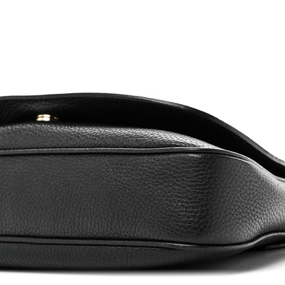 Gucci Pebbled Calfskin Medium Soho Flap Crossbody Black 10 of 10
