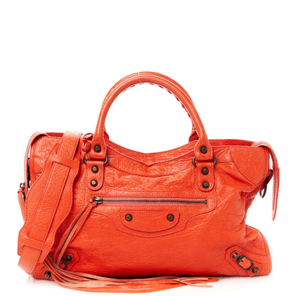 Balenciaga Agneau Classic Hardware City Rose Corail 1 of 13