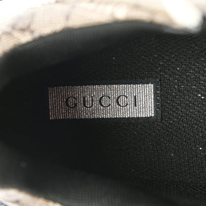 Balenciaga X GUCCI GG Supreme Monogram Allover Logo Womens Triple S Sneakers 38 Beige Ebony Mystic White 7 of 11