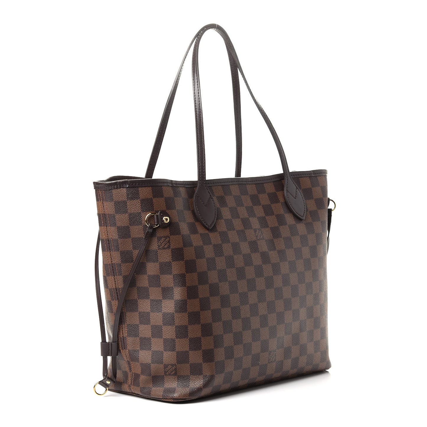 Damier Ebene Neo Neverfull MM Rose Ballerine