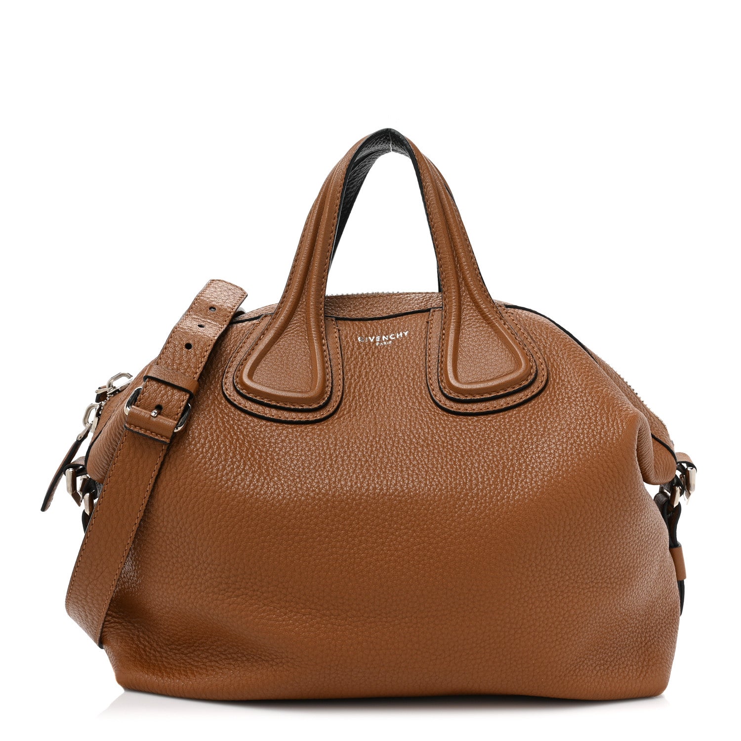 Givenchy Waxy Grained Calfskin Medium Nightingale Brown 1 of 15
