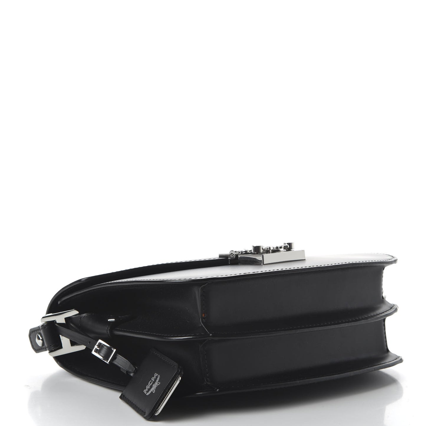 Calfskin Small Patricia Crossbody Bag Black