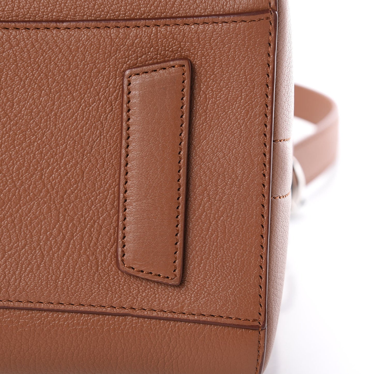 Sugar Goatskin Small Antigona Cognac