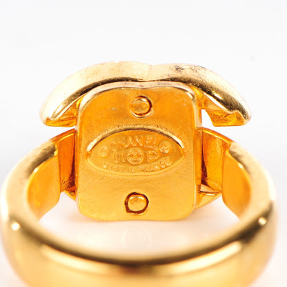 Chanel CC Ring 7 Gold 3 of 5