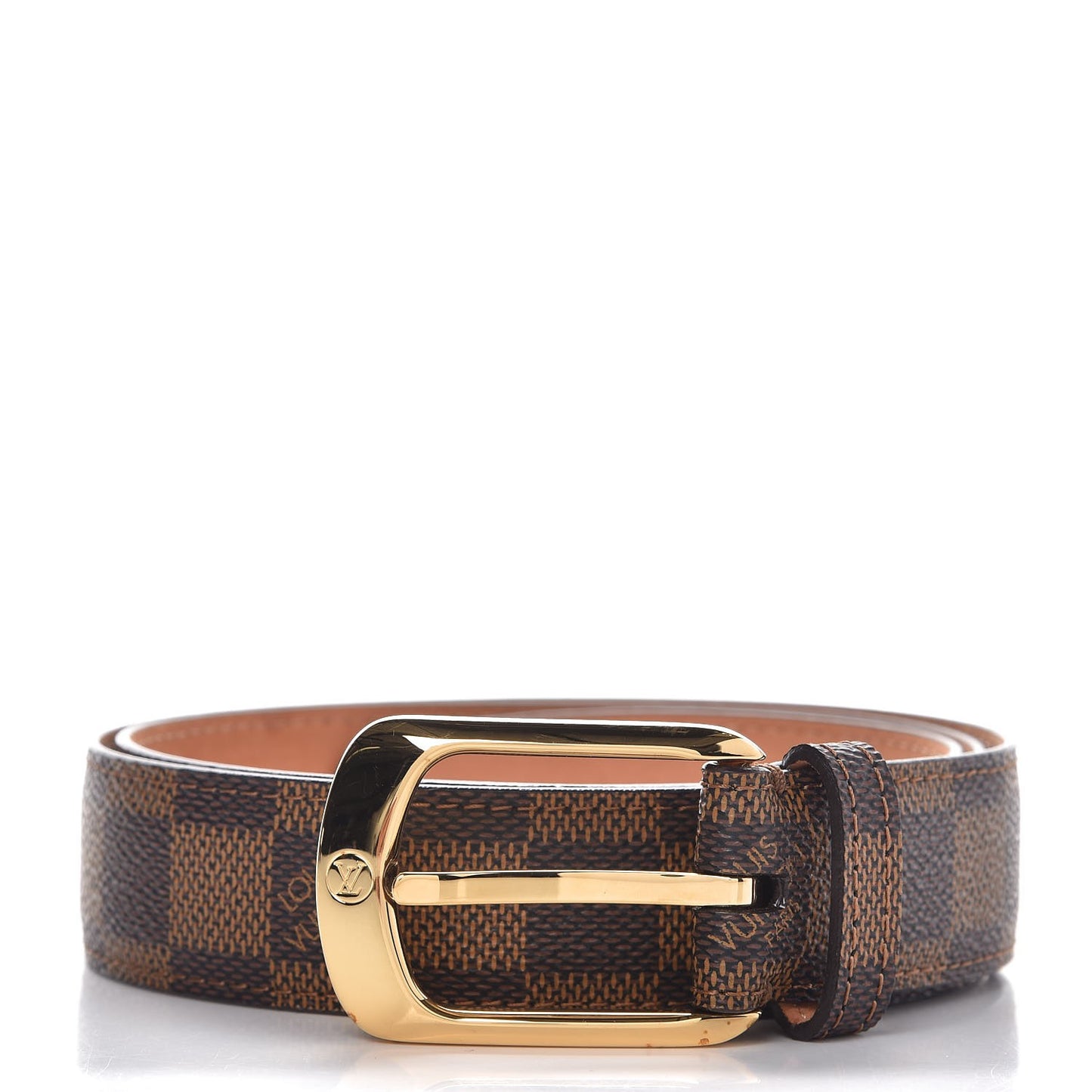 Damier Ebene 30mm Ellipse Belt 80 32
