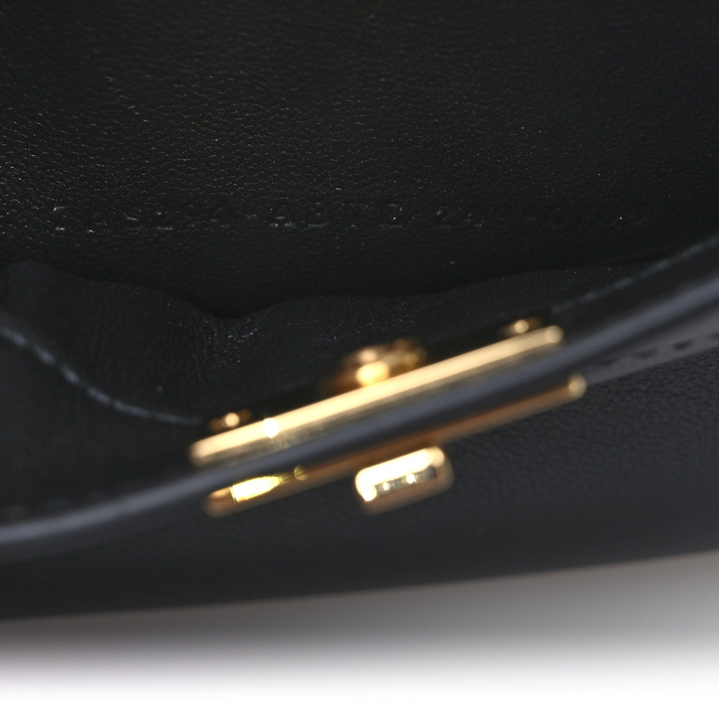 Nappa Nano Peekaboo Satchel Black