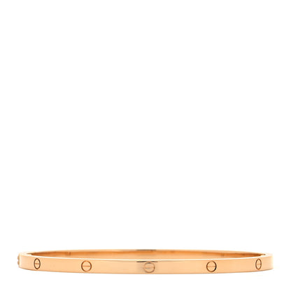 Cartier 18K Yellow Gold Small LOVE Bracelet 19 3 of 6