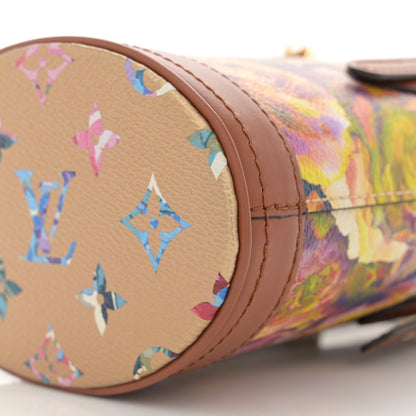 Louis Vuitton Metallic Monogram LV Garden Nano Bucket Bag Gold 10 of 10