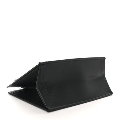 Christian Dior Calfskin Embossed Medium Book Tote Black 4 of 10