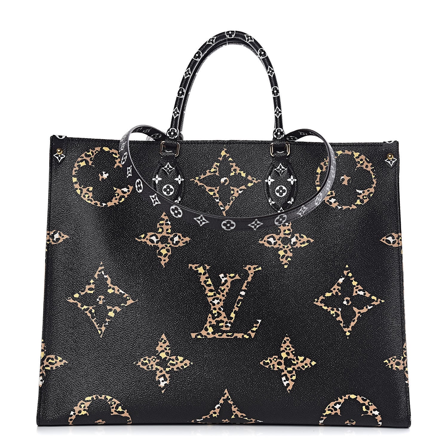 Louis Vuitton Monogram Giant Jungle Onthego GM Black 1 of 12