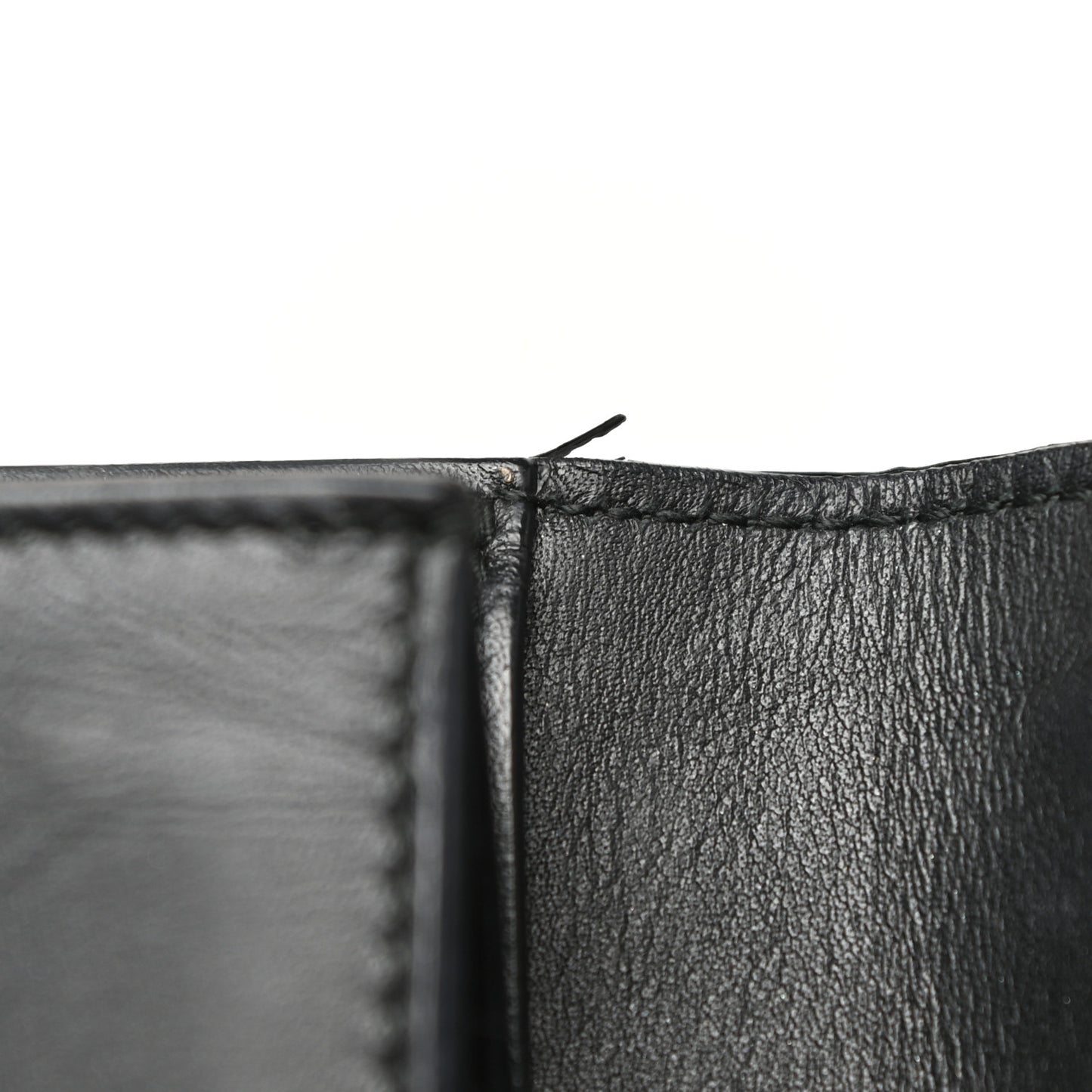 Calfskin Studded Betty Clutch Black