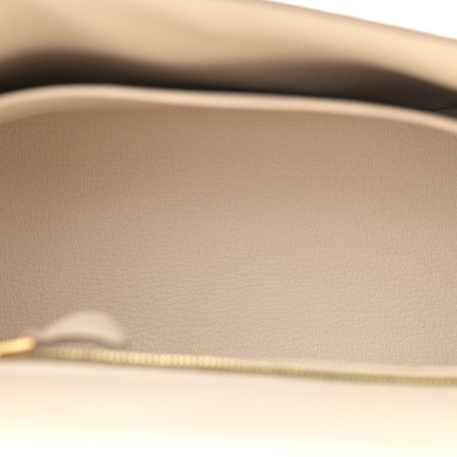 Hermes Epsom Bi-Color Horseshoe Kelly Sellier 25 Craie Gold 5 of 11