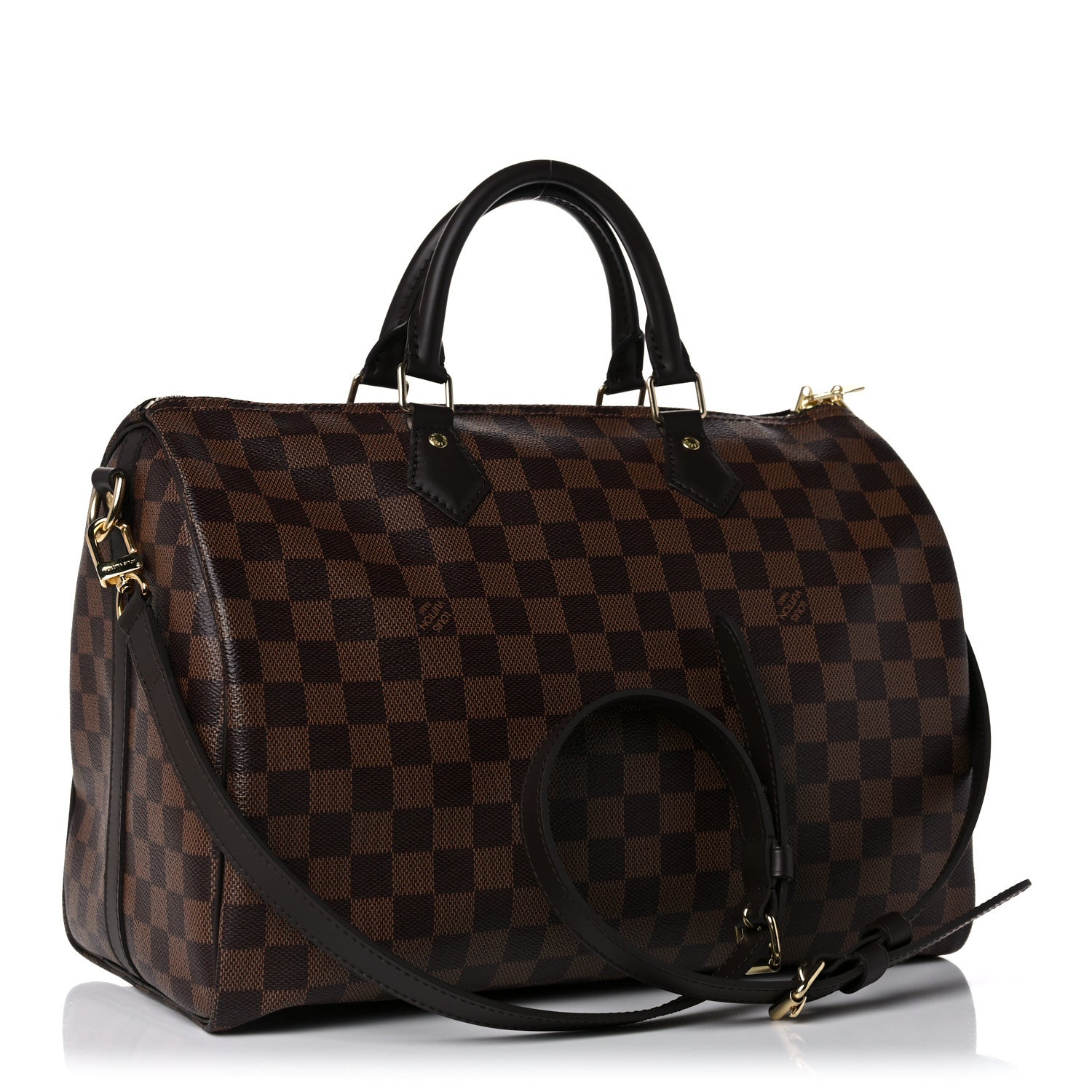 Louis Vuitton Damier Ebene Speedy Bandouliere 35 3 of 13