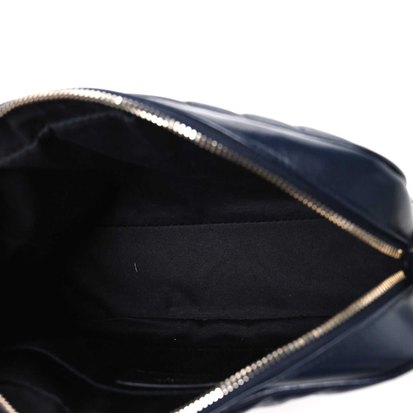 Calfskin Matelasse Monogram Lou Camera Bag Deep Marine