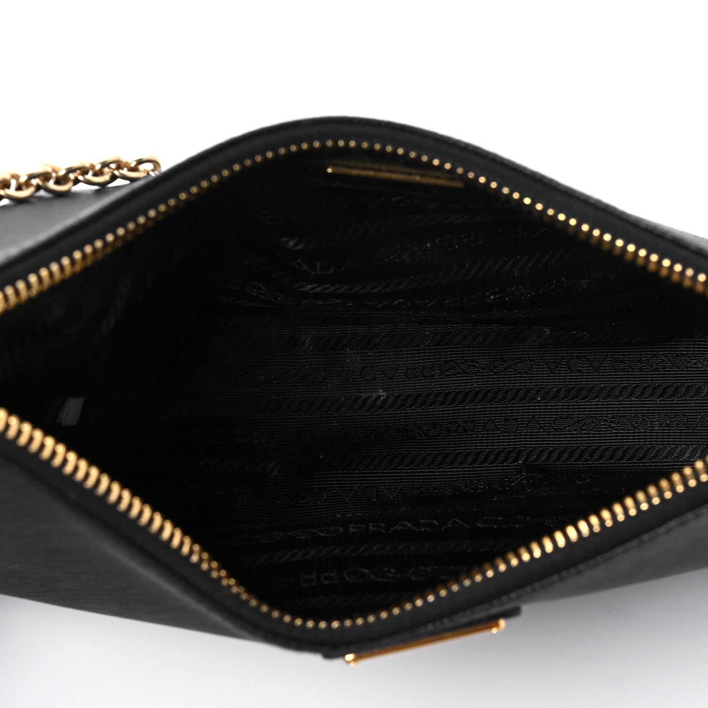 Saffiano Lux Re-Edition 2005 Shoulder Bag Black