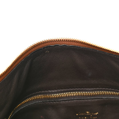 Salvatore Ferragamo Calfskin Fiona Hobo Brown 10 of 15
