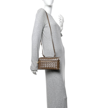 Bottega Veneta Calfskin Intrecciato Bang Bang Vanity Case Pinecone 2 of 12