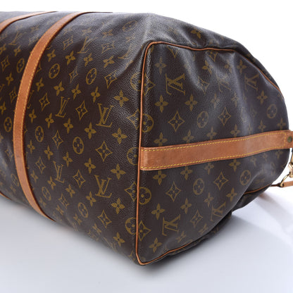 Louis Vuitton Monogram Keepall Bandouliere 55 15 of 23
