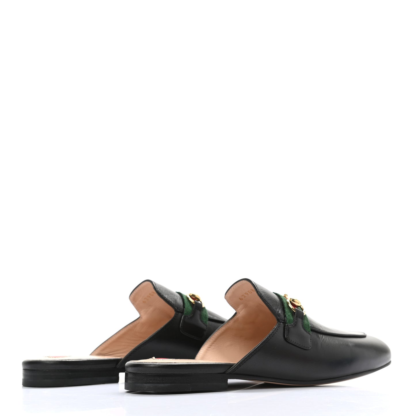 Malaga Kid Web Womens Princetown Slippers 39.5 Black