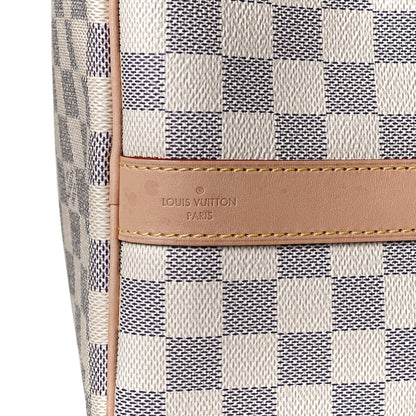 Louis Vuitton Damier Azur Keepall Bandouliere 45 7 of 10
