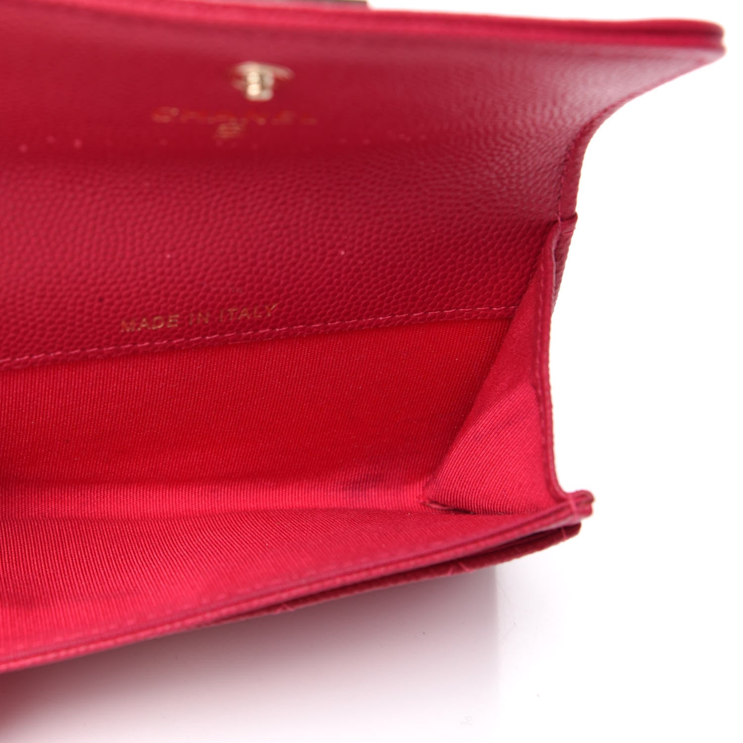 Chanel Caviar Quilted Boy Flap Card Holder Fuchsia 5 of 8