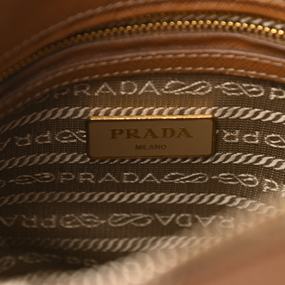 Prada Saffiano Lux Small Promenade Tote Caramel 7 of 19