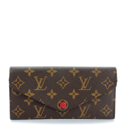 Louis Vuitton Monogram Josephine Wallet Red 1 of 8