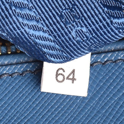 Prada Saffiano Large Galleria Double Zip Tote Cobalto 7 of 16