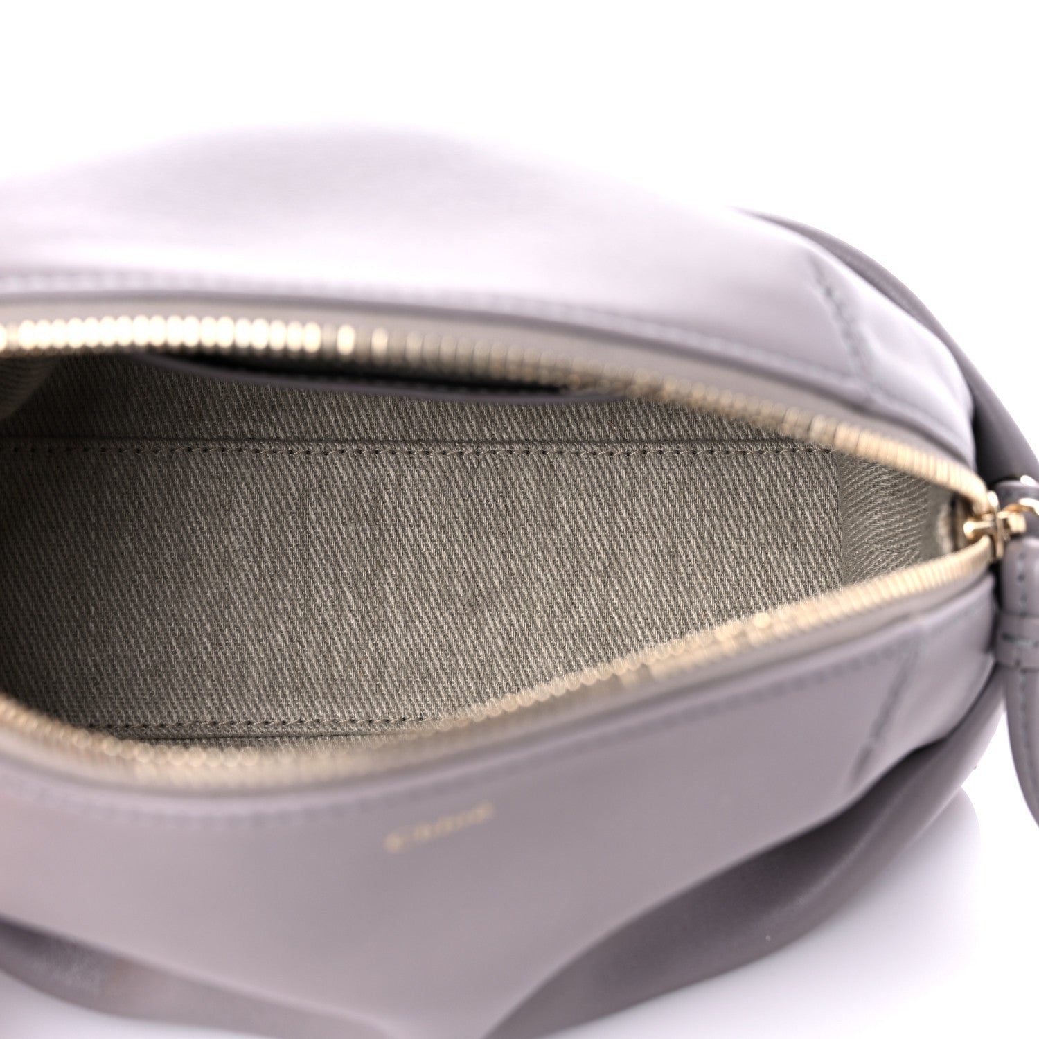 Chloe Calfskin Mini Judy Shoulder Bag Cashmere Grey 5 of 11