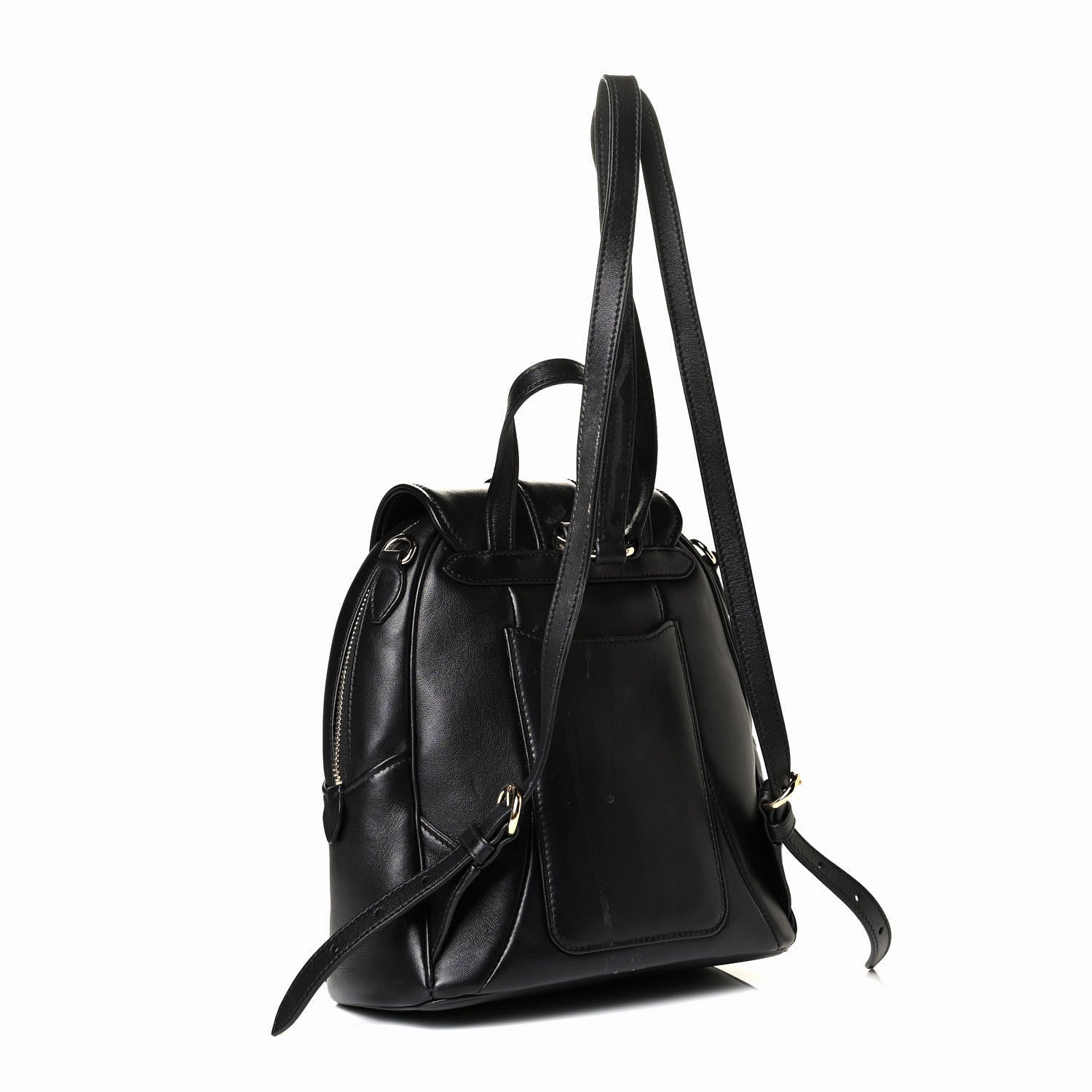 Miu Miu Nappa Matelasse Backpack Black 2 of 6