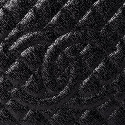 Chanel Caviar Quilted Grand Shopping Tote GST Black 8 of 10