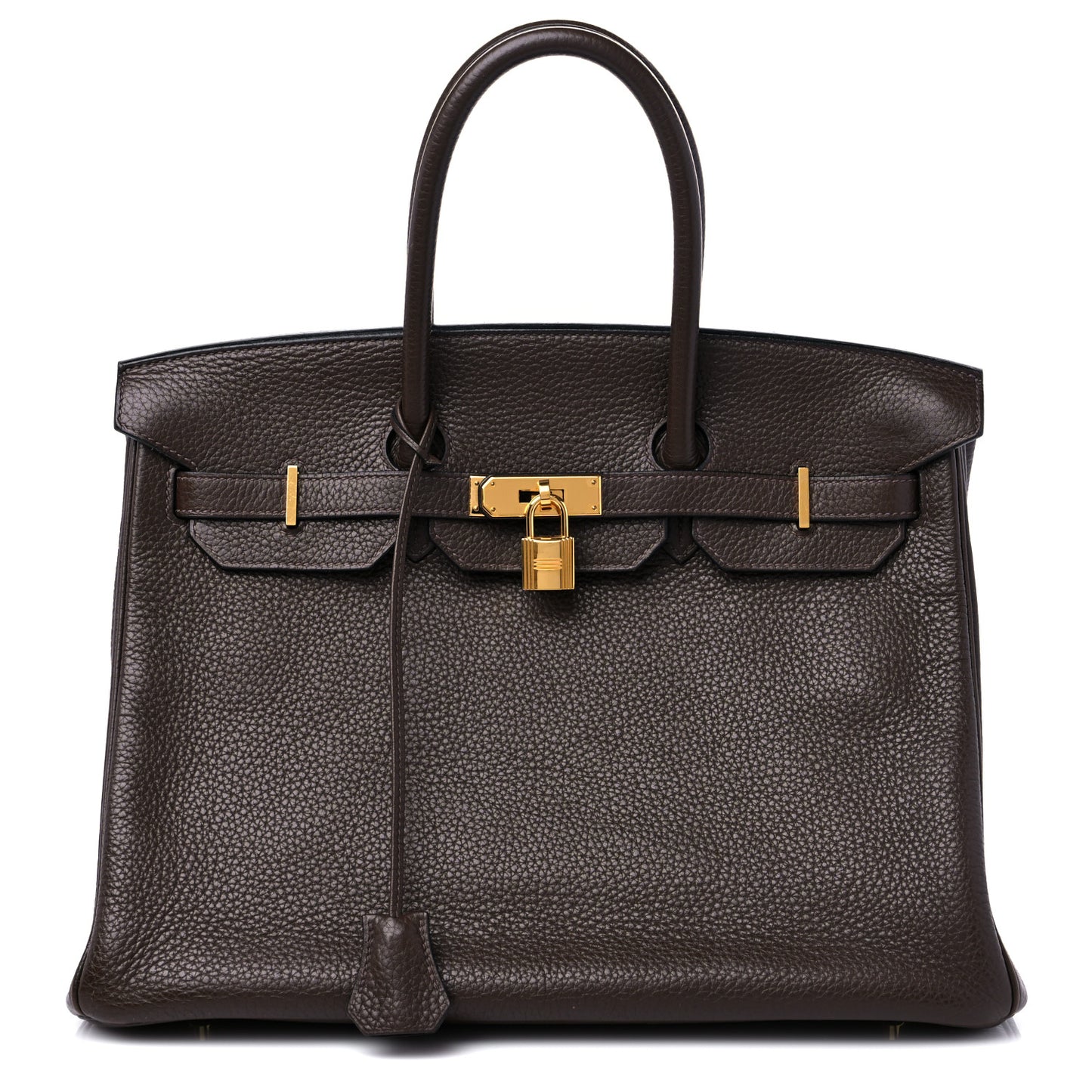 Taurillon Clemence Birkin 35 Chocolate