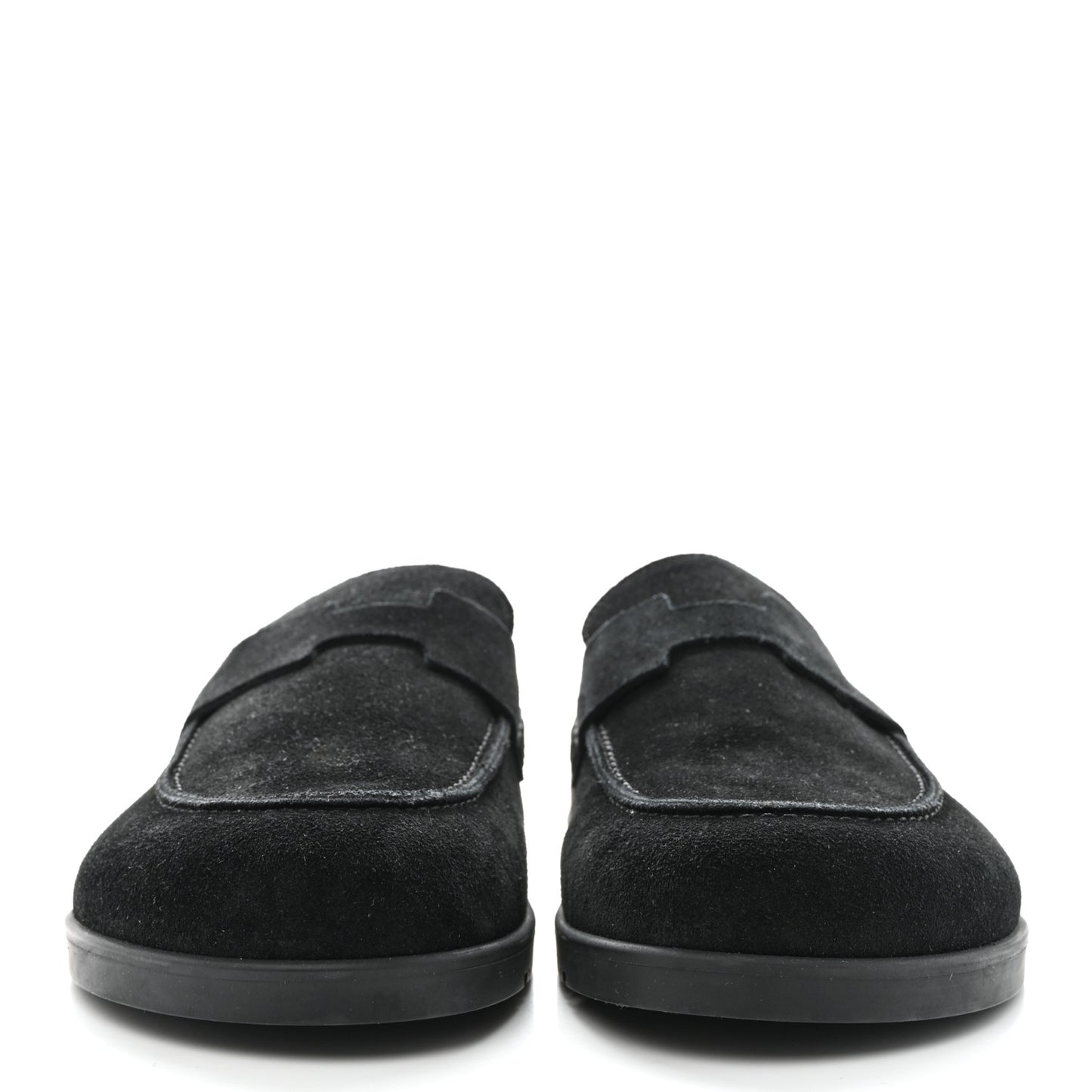 Suede Calfskin Go Mules 41 Black