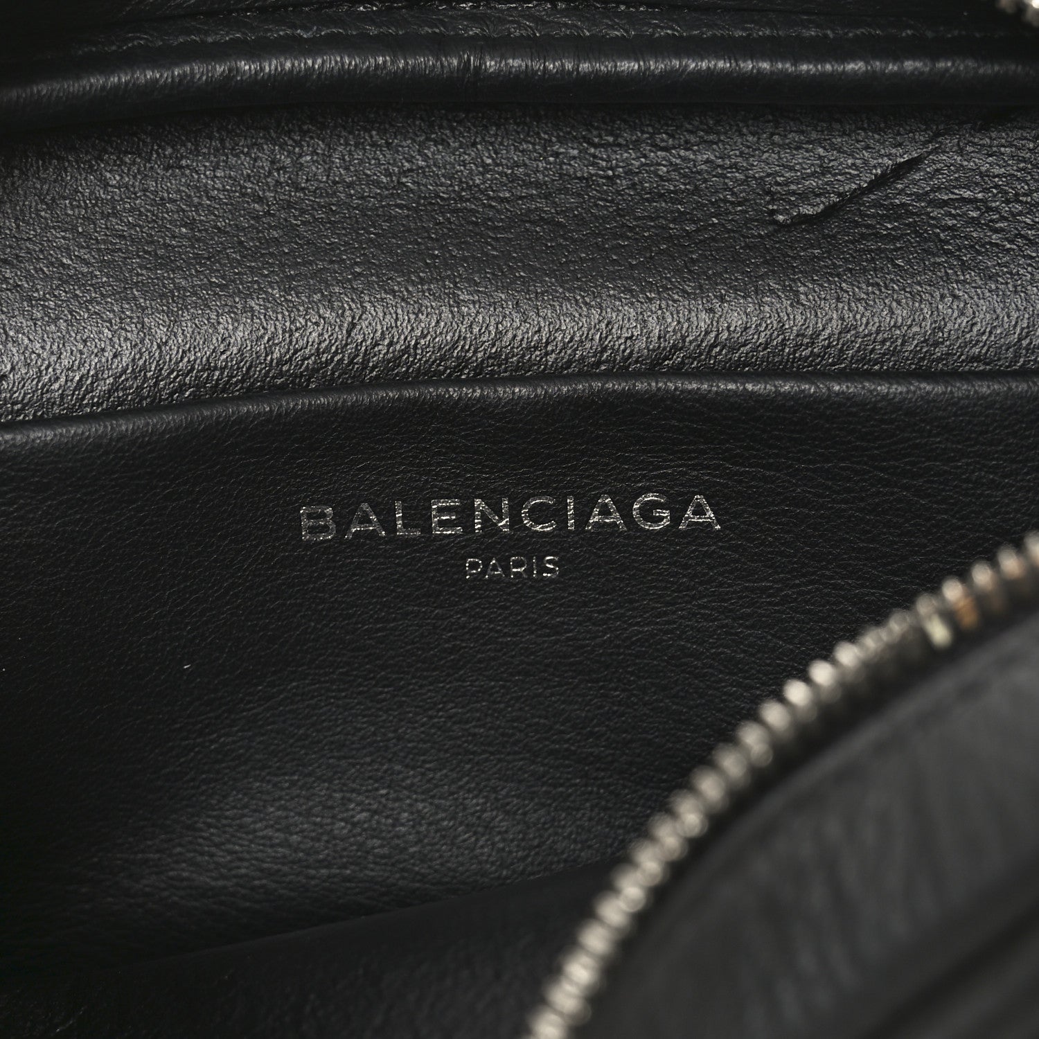 Balenciaga Calfskin Logo XS Everyday Camera Bag Gris Fossile 6 of 10