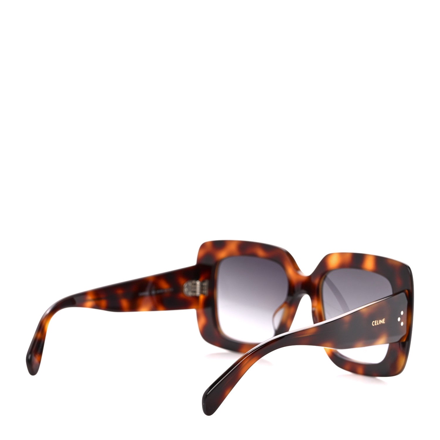 Celine Acetate Triomphe 01 Sunglasses CL40262U Tortoise 4 of 8
