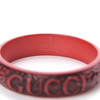 Gucci Resin Flora Bracelet Red 3 of 3