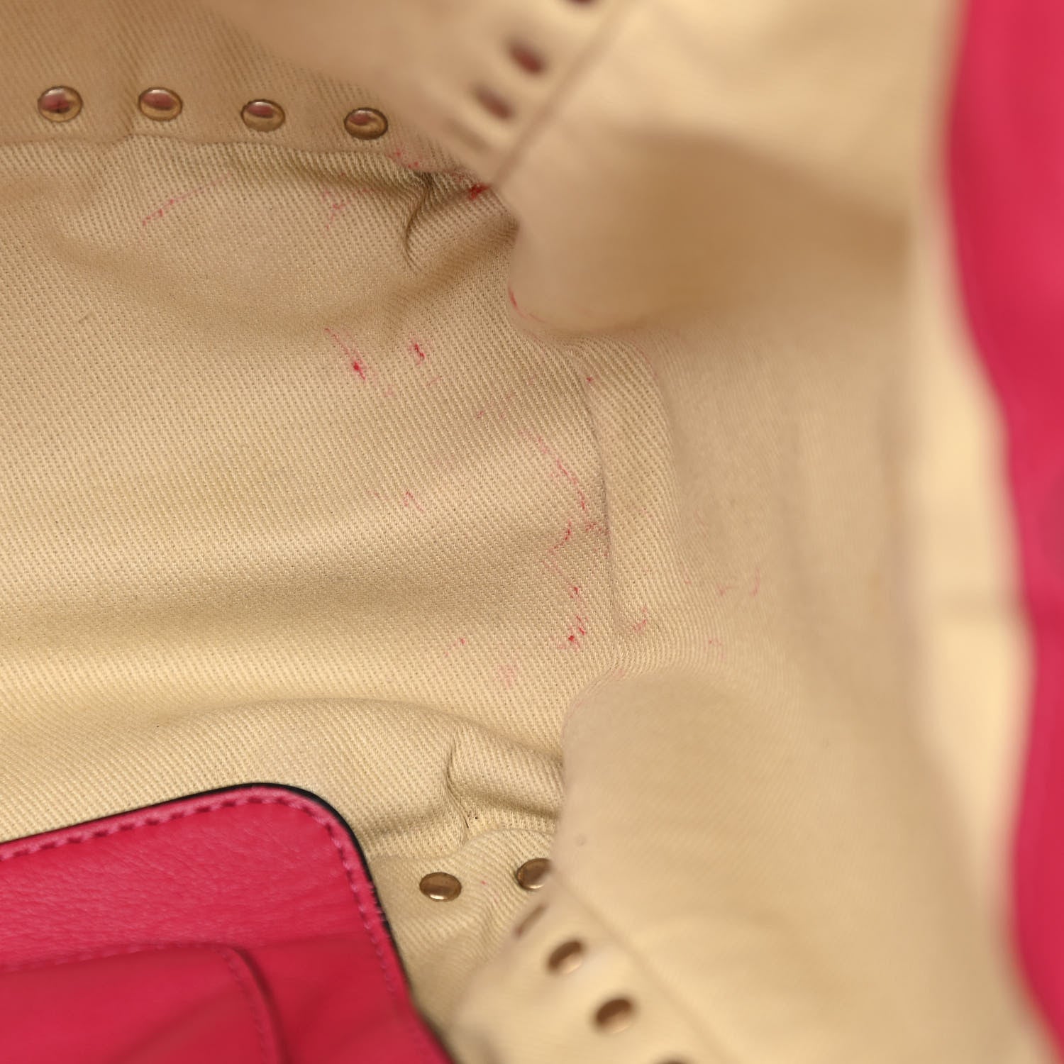 Valentino Garavani Vitello Medium Rockstud Tote Pink 9 of 14