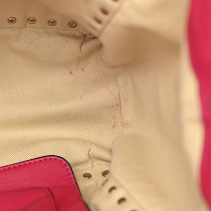 Valentino Garavani Vitello Medium Rockstud Tote Pink 9 of 14