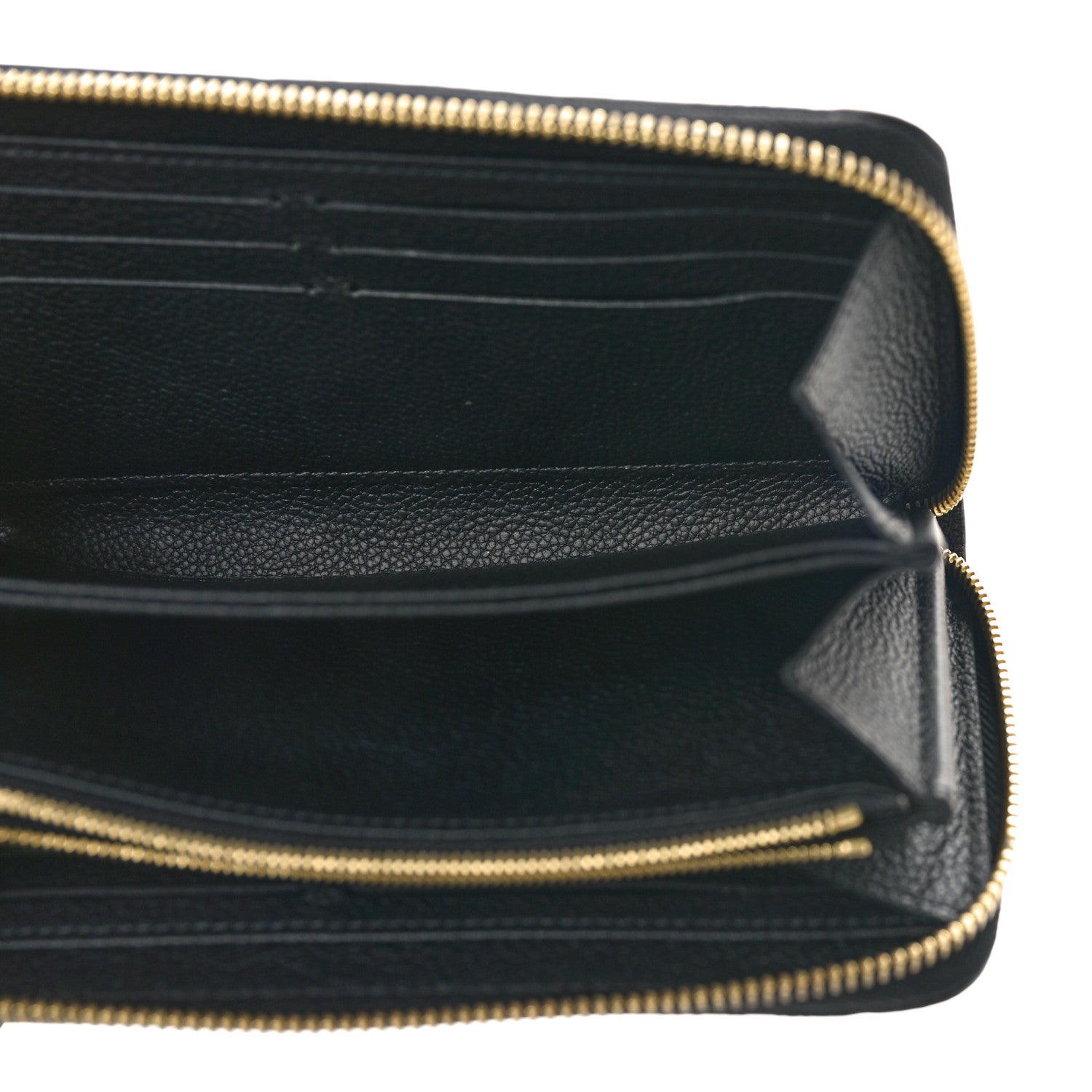 Louis Vuitton Empreinte Zippy Wallet Black 5 of 8