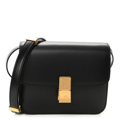 Celine Box Calfskin Teen Classic Box Flap Bag Black 1 of 8