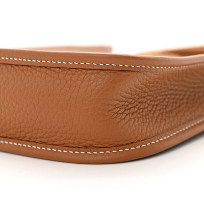 Hermes Taurillon Clemence Evelyne TPM Gold 10 of 11